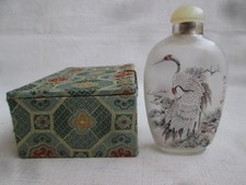 Snuff Bottle - China - Kranich