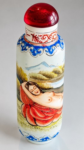Chinesisches snuff bottle - snuff, –