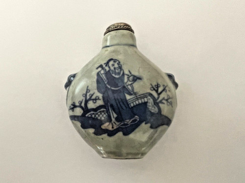 Snuff bottle aus porzellan mit - aus,