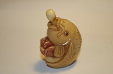 Snuff Bottle Fisch aus