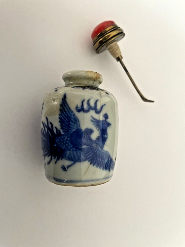 Snuff bottle aus - aus, porzellan