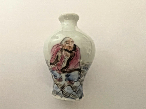 Snuff bottle aus porzellan mit - snuff,