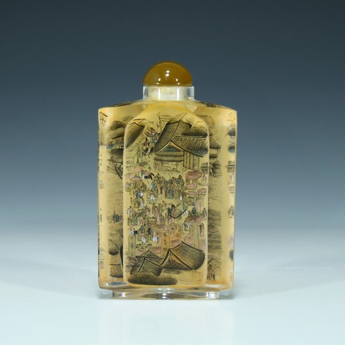 Chinese inside painted crystal - inside-painted,