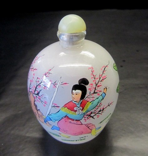 China snuff bottle glas - snuff,