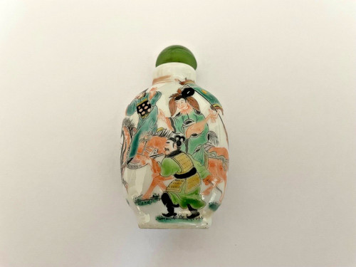Snuff bottle aus porzellan - aus,