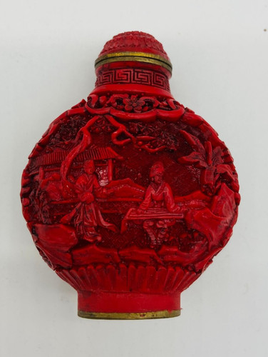 Vintage snuff bottle - vintage,