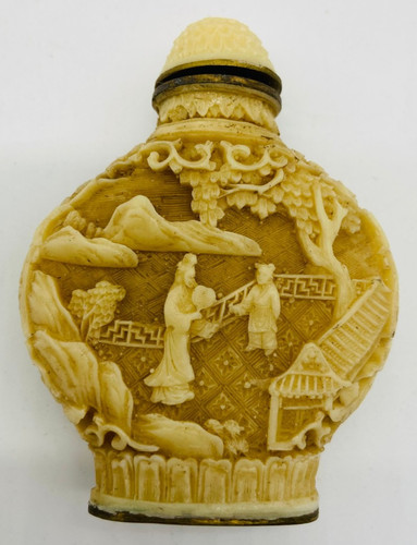 Vintage snuff bottle - vintage, /