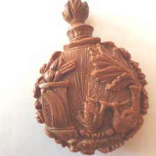 Tagua Nuss Schnitzerei Snuff