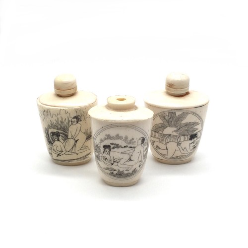 China snuff bottle - 3x,