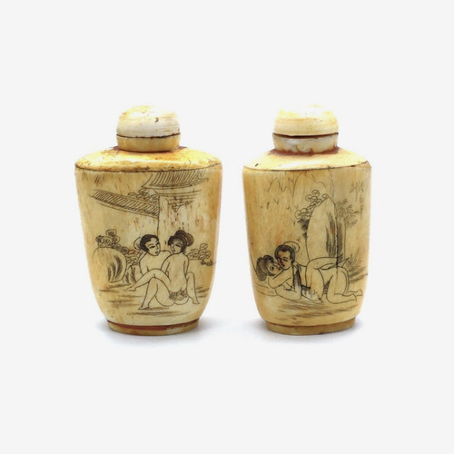 China snuff bottle - snuff,