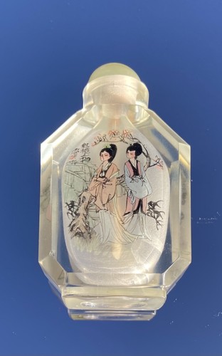 Vintage china snuff bottle - snuff,