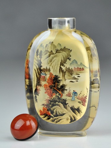 Große snuff bottle - snuff,