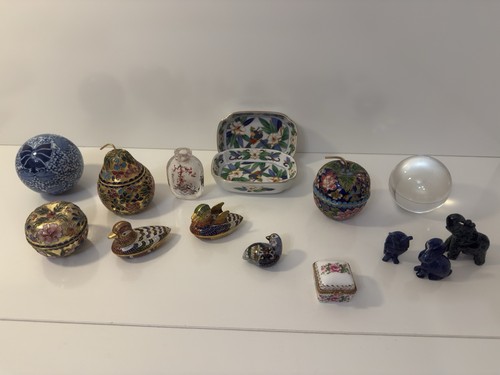 Snuff bottle cloisonné - snuff, bottle,cloisonné-dose