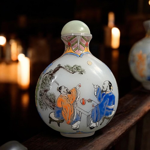 Chinesisches snuff bottle - chinesisches, aus