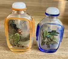 2 Schnupftabakflaschen Asien