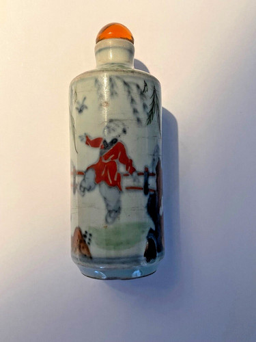Snuff bottle aus - snuff, porzellan